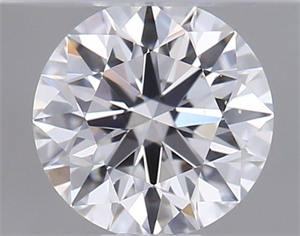 Picture of Natural Diamond 0.40 Carats, Round with Excellent Cut, F Color, VS2 Clarity and Certified by GIA