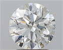 Natural Diamond 2.00 Carats, Round with Excellent Cut, I Color, SI1 Clarity and Certified by GIA