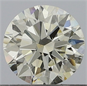 Natural Diamond 0.45 Carats, Round with Excellent Cut, K Color, VS2 Clarity and Certified by GIA