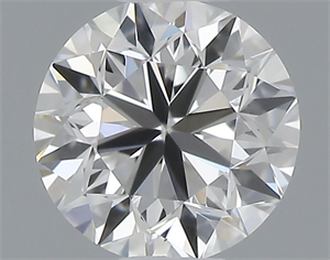 Picture of Natural Diamond 0.40 Carats, Round with Very Good Cut, E Color, VS1 Clarity and Certified by GIA