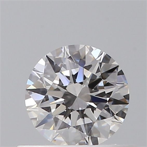 Picture of Natural Diamond 0.40 Carats, Round with Excellent Cut, E Color, VS2 Clarity and Certified by GIA