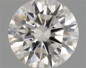 Picture of Natural Diamond 0.47 Carats, Round with Excellent Cut, H Color, SI1 Clarity and Certified by GIA