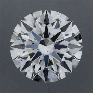 Picture of Natural Diamond 0.41 Carats, Round with Excellent Cut, F Color, I1 Clarity and Certified by GIA