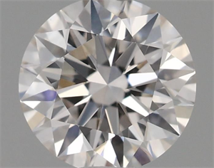 Picture of Natural Diamond 0.45 Carats, Round with Excellent Cut, H Color, VS1 Clarity and Certified by GIA