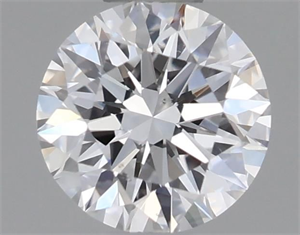 Picture of Natural Diamond 0.44 Carats, Round with Excellent Cut, D Color, VS2 Clarity and Certified by GIA