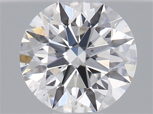 Picture of Natural Diamond 0.40 Carats, Round with Excellent Cut, E Color, SI1 Clarity and Certified by GIA