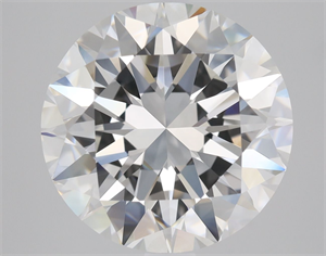 Picture of Natural Diamond 3.50 Carats, Round with Excellent Cut, E Color, VVS2 Clarity and Certified by GIA