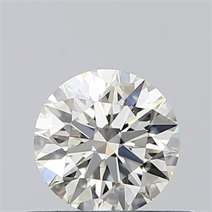 Picture of Natural Diamond 0.40 Carats, Round with Excellent Cut, K Color, VS1 Clarity and Certified by GIA