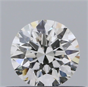 Natural Diamond 0.40 Carats, Round with Excellent Cut, G Color, VS2 Clarity and Certified by GIA