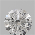 Natural Diamond 0.50 Carats, Round with Very Good Cut, E Color, I1 Clarity and Certified by IGI