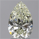 Natural Diamond 1.70 Carats, Pear with  Cut, K Color, SI1 Clarity and Certified by GIA