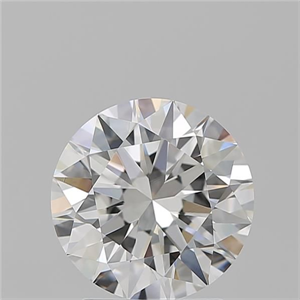 Picture of Natural Diamond 2.26 Carats, Round with Excellent Cut, F Color, VVS2 Clarity and Certified by GIA