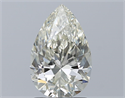 Natural Diamond 1.51 Carats, Pear with  Cut, I Color, VVS1 Clarity and Certified by IGI