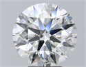 Natural Diamond 5.27 Carats, Round with Excellent Cut, I Color, SI2 Clarity and Certified by GIA