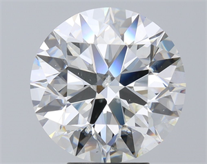 Picture of Natural Diamond 5.27 Carats, Round with Excellent Cut, I Color, SI2 Clarity and Certified by GIA