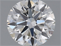 Natural Diamond 0.40 Carats, Round with Excellent Cut, G Color, SI1 Clarity and Certified by GIA