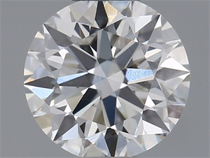 Picture of Natural Diamond 0.40 Carats, Round with Excellent Cut, G Color, SI1 Clarity and Certified by GIA