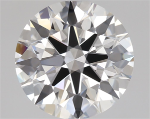 Picture of Natural Diamond 1.40 Carats, Round with Excellent Cut, D Color, VVS2 Clarity and Certified by GIA