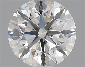 Picture of Natural Diamond 0.44 Carats, Round with Excellent Cut, J Color, SI1 Clarity and Certified by GIA