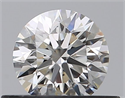 Natural Diamond 0.43 Carats, Round with Excellent Cut, I Color, VS2 Clarity and Certified by GIA