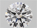 Natural Diamond 0.42 Carats, Round with Excellent Cut, D Color, VS2 Clarity and Certified by GIA