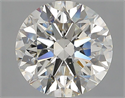 Natural Diamond 3.03 Carats, Round with Excellent Cut, I Color, SI1 Clarity and Certified by GIA