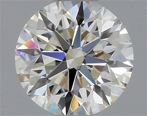 Picture of Natural Diamond 0.40 Carats, Round with Excellent Cut, K Color, VS1 Clarity and Certified by GIA