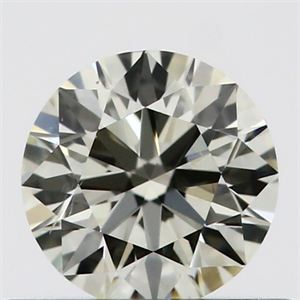 Picture of Natural Diamond 0.41 Carats, Round with Excellent Cut, K Color, SI1 Clarity and Certified by IGI