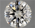 Natural Diamond 3.13 Carats, Round with Excellent Cut, K Color, VVS1 Clarity and Certified by GIA