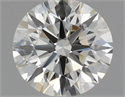 Natural Diamond 0.61 Carats, Round with Excellent Cut, J Color, VS1 Clarity and Certified by IGI