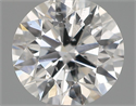 Natural Diamond 0.50 Carats, Round with Excellent Cut, F Color, SI2 Clarity and Certified by IGI