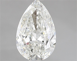 Picture of Natural Diamond 1.70 Carats, Pear with  Cut, H Color, VS1 Clarity and Certified by IGI