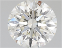 Natural Diamond 0.50 Carats, Round with Excellent Cut, J Color, VS1 Clarity and Certified by GIA