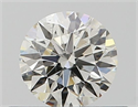 Natural Diamond 0.40 Carats, Round with Excellent Cut, I Color, SI1 Clarity and Certified by GIA