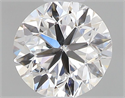 Natural Diamond 0.40 Carats, Round with Very Good Cut, E Color, SI2 Clarity and Certified by GIA