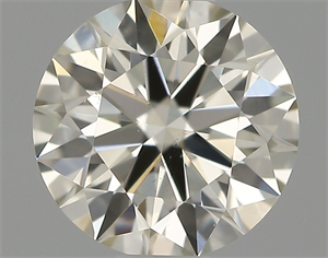 Picture of Natural Diamond 0.55 Carats, Round with Excellent Cut, I Color, VS2 Clarity and Certified by IGI