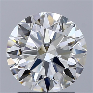 Picture of Natural Diamond 2.00 Carats, Round with Excellent Cut, G Color, SI1 Clarity and Certified by GIA