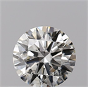 Natural Diamond 0.42 Carats, Round with Excellent Cut, J Color, SI1 Clarity and Certified by GIA