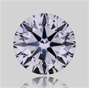 Natural Diamond 1.40 Carats, Round with Excellent Cut, F Color, VVS1 Clarity and Certified by GIA