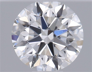 Picture of Natural Diamond 0.40 Carats, Round with Excellent Cut, F Color, SI1 Clarity and Certified by GIA