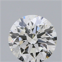 Natural Diamond 0.40 Carats, Round with Excellent Cut, G Color, VS2 Clarity and Certified by IGI