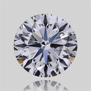 Picture of Natural Diamond 0.40 Carats, Round with Very Good Cut, I Color, VS2 Clarity and Certified by GIA