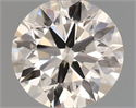 Natural Diamond 0.42 Carats, Round with Excellent Cut, H Color, VS1 Clarity and Certified by IGI