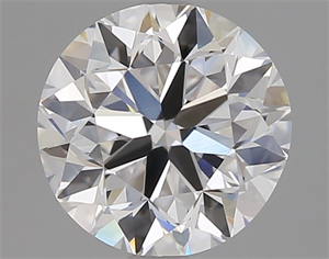 Picture of Natural Diamond 2.01 Carats, Round with Very Good Cut, D Color, FL Clarity and Certified by GIA