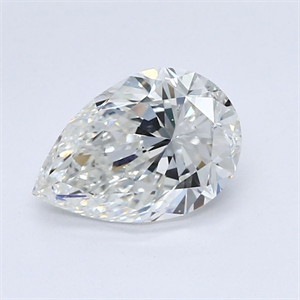 Picture of Natural Diamond 1.51 Carats, Pear with  Cut, G Color, SI2 Clarity and Certified by GIA