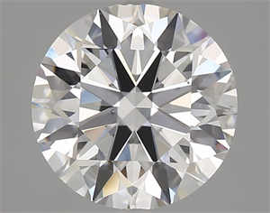 Picture of Natural Diamond 3.21 Carats, Round with Excellent Cut, E Color, VS2 Clarity and Certified by GIA