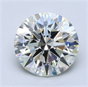 Natural Diamond 2.36 Carats, Round with Excellent Cut, K Color, VS1 Clarity and Certified by GIA