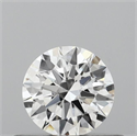 Natural Diamond 0.40 Carats, Round with Excellent Cut, D Color, VS2 Clarity and Certified by GIA