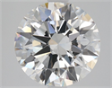 Natural Diamond 3.50 Carats, Round with Excellent Cut, E Color, VVS2 Clarity and Certified by GIA