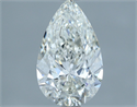 Natural Diamond 1.50 Carats, Pear with  Cut, H Color, SI1 Clarity and Certified by IGI